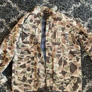 Half camouflage jacket no rips or tears great condition